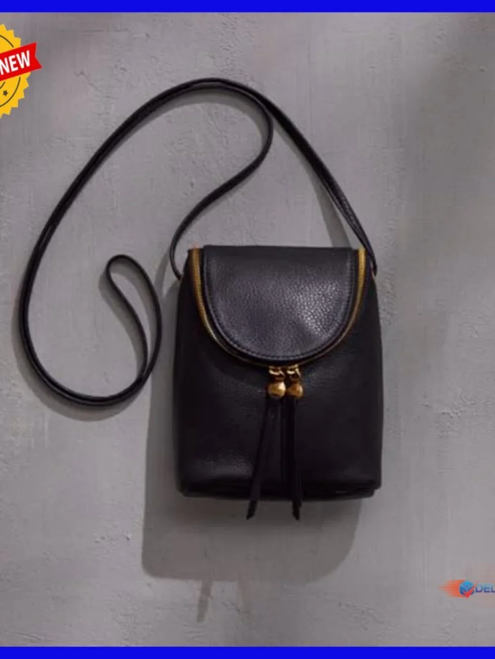 Leather Crossbody Hobo Bag Adjustable Strap Travel Purse Essentials